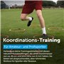Sportacular Gear Lot de 12 Anneaux de Coordination avec Sac | Entraînement pour Ballon de Football | Agility pour Chiens