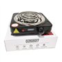 Allume Charbon Chicha Electrique 1000 W - Plaque Chauffante pour Charbon Naturel - Diamètre 14 Cm - Couleur Noir