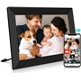 Frameo Digital Photo Frame WiFi Cloud 10.1 Pouces 1280x800 IPS Tactile Screen Configuration Facile pour Partager ou Une vidéo Vi