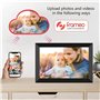 Frameo Digital Photo Frame WiFi Cloud 10.1 Pouces 1280x800 IPS Tactile Screen Configuration Facile pour Partager ou Une vidéo Vi