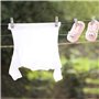 Byou Pinces à Linge INOX 80 pièces Multifonctionnel Vêtements Pinces pour Vêtements Chaussettes Fichiers Papier Snacks Seal