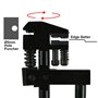 FreeTec pince à sertir et poinçonner, 2 en 1 pince à soyer et de poinçonnage de tôle, 5 mm, pince à poinçonner robuste pour tôle