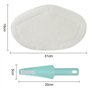 12 Pièces Lingette Serpillere pour Vaporetto Polti Accessoires Serpillere Balai Vapeur Microfibre Reutilisable Compatible avec P