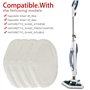 12 Pièces Lingette Serpillere pour Vaporetto Polti Accessoires Serpillere Balai Vapeur Microfibre Reutilisable Compatible avec P
