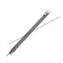 Lot de 12 lames de scie à chantourner avec dents en spirale pour bois, métal, plastique, sciage, sculpture, convient à la plupar