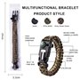 Multifonctions Bracelet de Survie pour Les Randonneurs