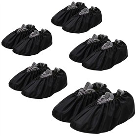 youtu 5 Paires réutilisable hommes femmes imperméable Imperméable anti-poussière mudproof Chaussures Housse Respirant étanchéité