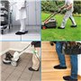 youtu 5 Paires réutilisable hommes femmes imperméable Imperméable anti-poussière mudproof Chaussures Housse Respirant étanchéité