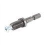 Akozon Adaptateur de mandrin de perçage Adaptateur de tige hexagonale de mandrin de perceuse électrique Filetage 3/8"-24UNF avec