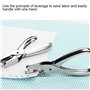 1 trou perforateur simple trou poinçon trou métallique manuel pour cartes de voeux scrapbook carnet craft papier puncher Office 