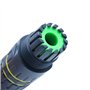 CENPEK 2 pièces boîte de jonction extérieure étanche IP68 connecteur de câble électrique 2 Voies M16 Prise Fil Gamme 3.5 à 7mm b