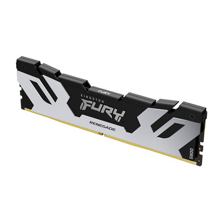 Kingston FURY Renegade DDR5 Argent/Noir XMP 24Go 8800MT/s CL42 CUDIMM Mémoire pour PC de Gamer Module Simple - KF588CU42RS-24