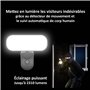 KYF - Caméra Intérieure/Extérieure Filaire Full HD 3MP Fonction éclairage LED 2310 Lumen