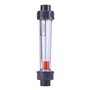 Débitmètre d'Eau Vikye, Type de Tube Débitmètre Instantané en Plastique, 25-250L/H, Transparent, LZS-15