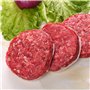 CCUCKY Papier Antiadhésif 500 Pièces, Diamètre 12.5cm, Papier Steak Haché, Disques Hamburgers
