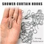 Crochets de Rideau en Métal