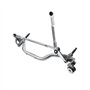 Frankberg 1x Tringlerie d'Essuie-Glace de Pare-brise sans Moteur Avant Gauche ou Droite Compatible avec Clio IV BH 2012-2022 Cli
