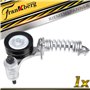 Frankberg Tendeur courroie trapézoïdale à nervures pour Aveo T300 Adam M13 A H00 Astra G T98 F48 F08 F69 T98 Astra H A04 L48 L35