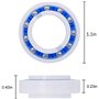 Poweka Roulements à Billes pour Roue Compatibles avec Polaris 180 280 Nettoyeurs de Piscine Partie C60 C-60 (10 Pièces)