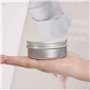 MaoNativey 10pcs 50ml Pot en Aluminium Argenté avec avec Couvercle Petite Boîte Métale Cosmétique Vide Conteneurs Rondes pour Éc