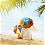 Vientiane Chapeau de Parapluie, 3 Pièces Chapeau de Parapluie de Pêche Avec Bande Élastique, Chapeau de Parapluie pour Extérieur