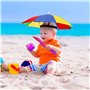 Vientiane Chapeau de Parapluie, 3 Pièces Chapeau de Parapluie de Pêche Avec Bande Élastique, Chapeau de Parapluie pour Extérieur