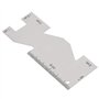 Règle en métal, Appareil de Mesure en métal 1 pièce, règle de Couette exacte, Outil de Couture, Accessoires pour la Couture et l