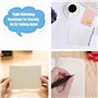 Mikqky 24 Pièces Animé Mignon Bloc Notes Mini, Portable Petit Cahiers De Mignons, Mini Carnets De Poche Portables Mignons, Pour 