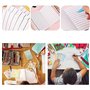 Mikqky 24 Pièces Animé Mignon Bloc Notes Mini, Portable Petit Cahiers De Mignons, Mini Carnets De Poche Portables Mignons, Pour 