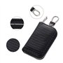 Étui de Protection Anti RFID en cuir PU pour Clef Télécommande