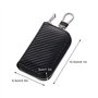 Pochettes Blocage Signal RFID pour Clé Voiture, Étui de Protection Anti RFID en cuir PU pour Clef Télécommande, Étui de Porte-cl