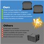Lot de 2 filtres à charbon actif pour réfrigérateur Liebherr Fresh Air, filtres de rechange pour réfrigérateur Liebherr 7440021-