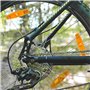 CHDZSW Lot de 8 réflecteurs de vélo - Réflecteurs de rayons - Réflecteurs yeux de chat