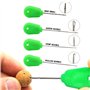 VIVIIHOO Set de 18 hameçons pour la pêche à la Carpe Haar-Rigs, Boilie Rig avec Boilie-Stoppers - Idéal pour la pêche à la Carpe