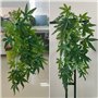 40cm/16in Plantes d'aquarium Végétaux Faux Plastique Artificiel Plantes d'herbe d'eau pour Fish Tank Aquarium Décor Plantes susp