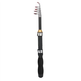 Mini Canne à pêche de Poche Canne à pêche Stylo pour la pêche en mer Pêche en Eau Douce en Eau de mer extérieure(1.2m)