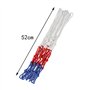 Filet de Basketball Multicolore Filet de Basket-Ball Professionnel 12 Boucles Ba