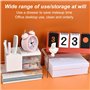 Nizirioo Lot de 6 présentoirs transparents en acrylique transparent pour objets de collection, figurines pops, cupcake, bijoux, 