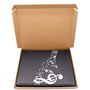 Dossier de Musique Chemise de Partitions Dossier de rangement pour partitions de musique Format A4 40 pochettes G Clef Sac de ra