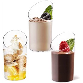 KAHEIGN 100 Pièces Mini Verrines à Dessert Coudées