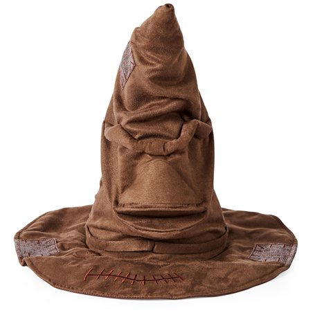 Spin Master Wizarding World Harry Potter - Chapeau parlant interactif avec son jouet pour enfants à partir de 5 ans et plus