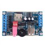 AILOVA Module de Son, Carte Programmable de Lecteur de Voix de Musique MP3 WAV Module de Son 10W DC 12V-24V Prise en Charge de l