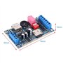AILOVA Module de Son, Carte Programmable de Lecteur de Voix de Musique MP3 WAV Module de Son 10W DC 12V-24V Prise en Charge de l