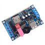 AILOVA Module de Son, Carte Programmable de Lecteur de Voix de Musique MP3 WAV Module de Son 10W DC 12V-24V Prise en Charge de l