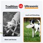 NEWHE Lot de 2 sifflets à ultrasons pour chien - Haute fréquence - Silencieux - Rappel - Sifflet durable pour un entraînement ef