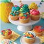 Pommee (1 Jeu de 5 Grand Douilles Pâtisserie en Acier Inoxydable DIY Kits Décoration de Gâteaux