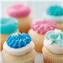 Pommee (1 Jeu de 5 Grand Douilles Pâtisserie en Acier Inoxydable DIY Kits Décoration de Gâteaux