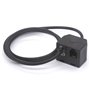 Tomost Répartiteur de casque RJ9 4P4C mâle vers 2 RJ9 femelle pour Plantronics, Jabra, Hot Desking Office Phones