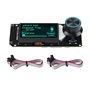 Toaiot MINI12864 LCD V2.1 écran affichage intelligent rétro-éclairage RVB blanc prend en charge Marlin bricolage avec carte SD a