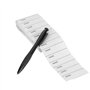 Walfront 200Pcs Nom Étiquettes/Rubans/Étiquettes École-Étiquettes Nominatives Tissées Coudre dans Nom De L'école pour Les Vêteme